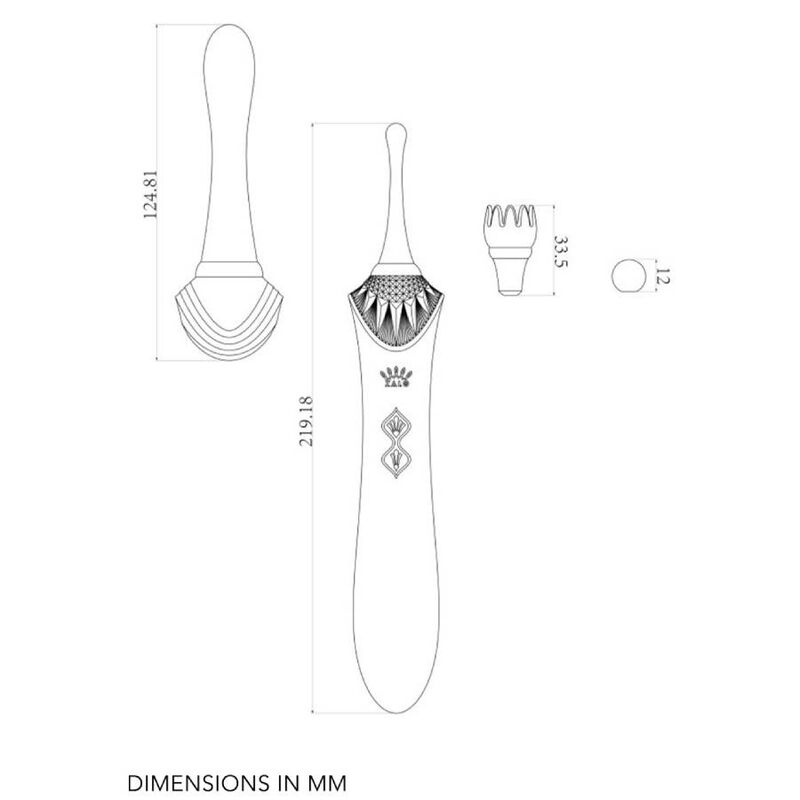 ZALO - BESS 2 CLITORAL MASSAGER BLACK - Toys "n" Us