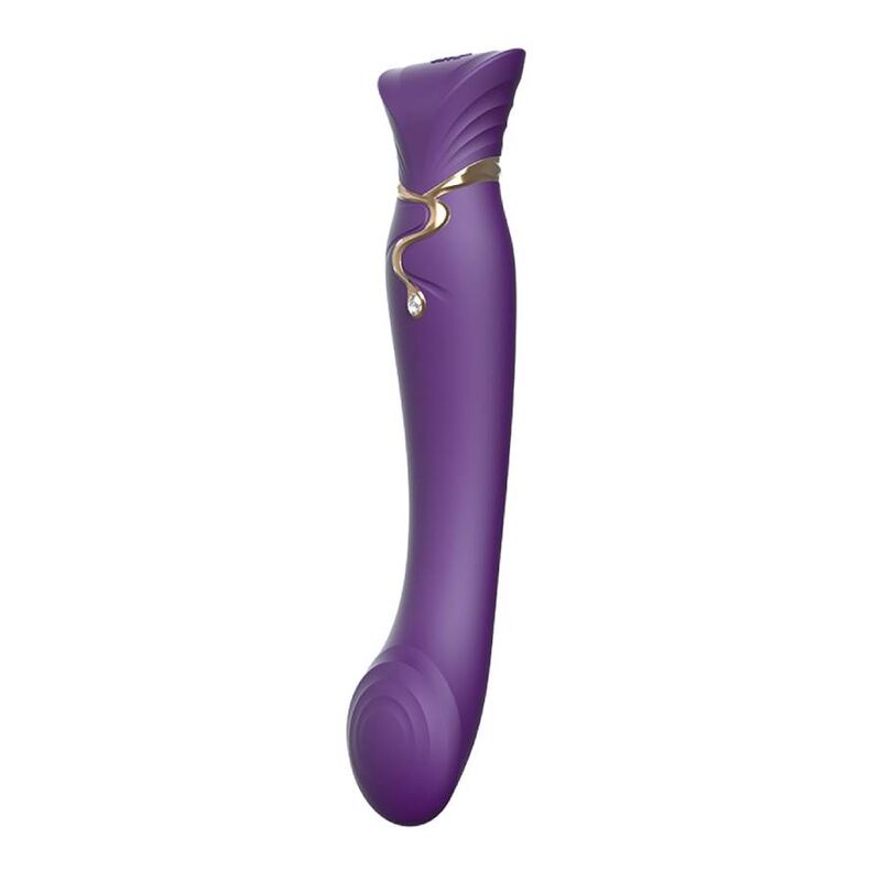 ZALO - QUEEN SET PULSE WAVE CLIT STIM ROXO - Toys "n" Us
