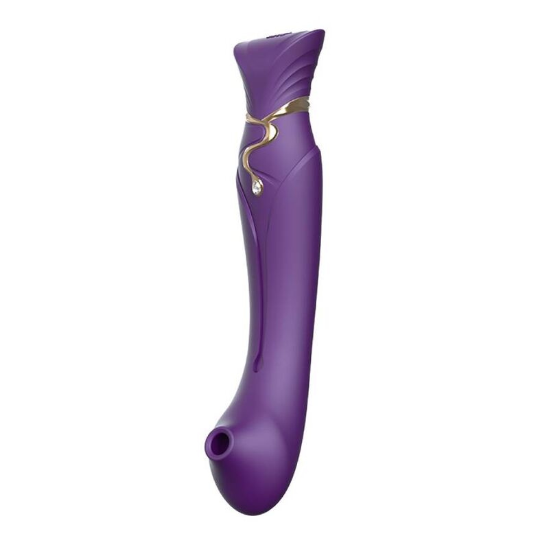 ZALO - QUEEN SET PULSE WAVE CLIT STIM ROXO - Toys "n" Us